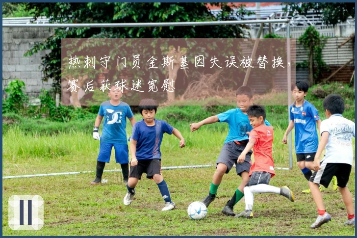 热刺守门员金斯基因失误被替换，赛后获球迷宽慰