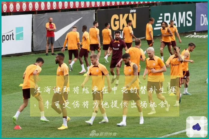 汪海健即将结束在申花的替补生涯，李可受伤将为他提供出场机会，令人期待